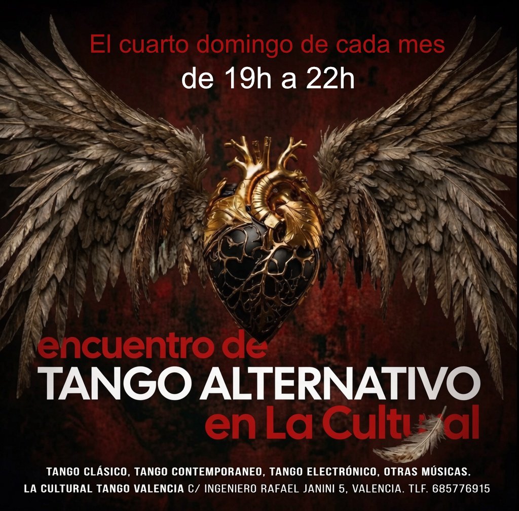 Encuentro de Tango Alternativo en La Cultural poster