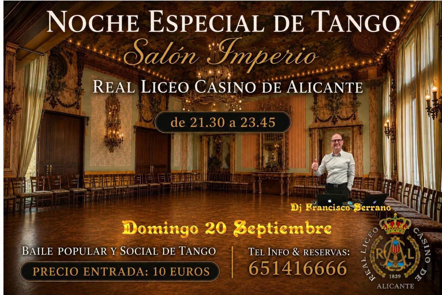 NOCHE ESPECIAL DE TANGO poster