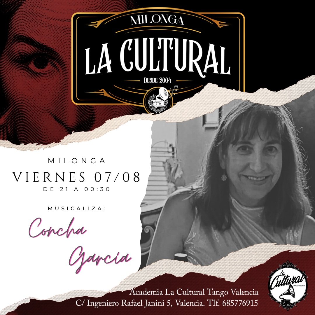Milonga La Cultural poster