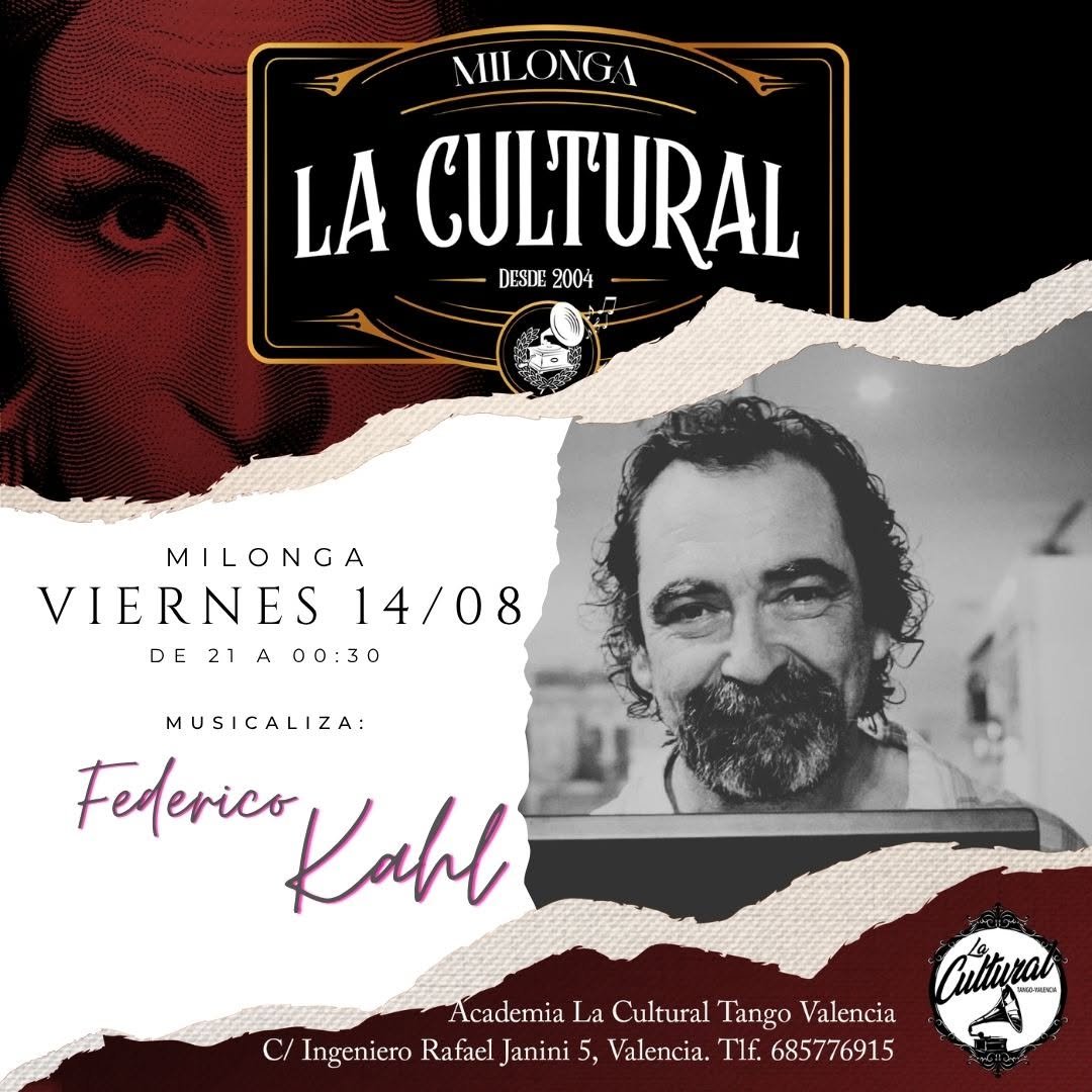 Milonga La Cultural poster