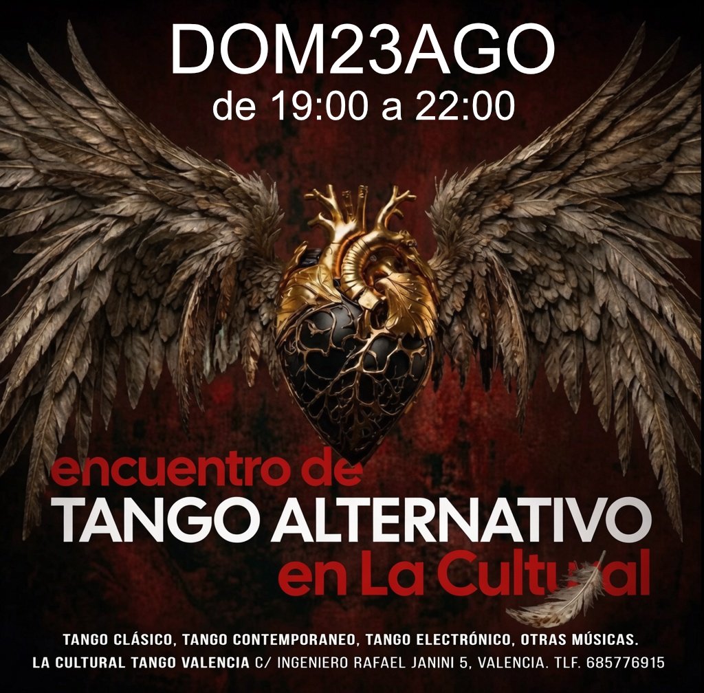 Encuentro de Tango Alternativo en La Cultural poster